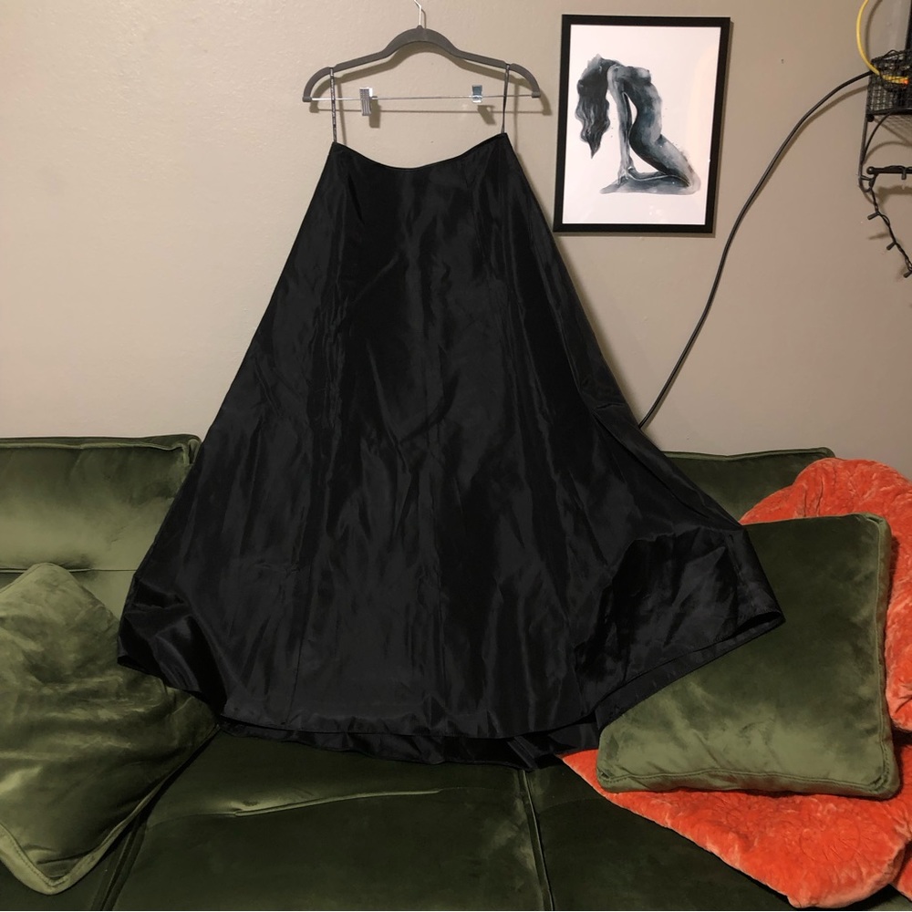 Vintage Black Maxi Skirt 1 Scott McClintock - 8